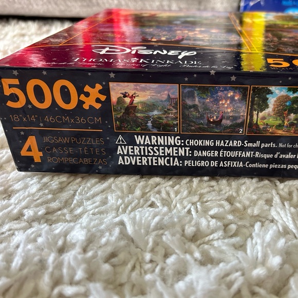 EUC DISNEY PUZZLE SET OF 4 - Picture 2 of 4